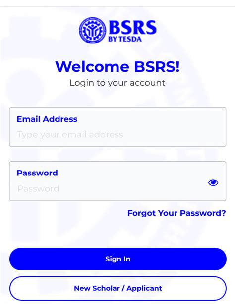 brs tesda login